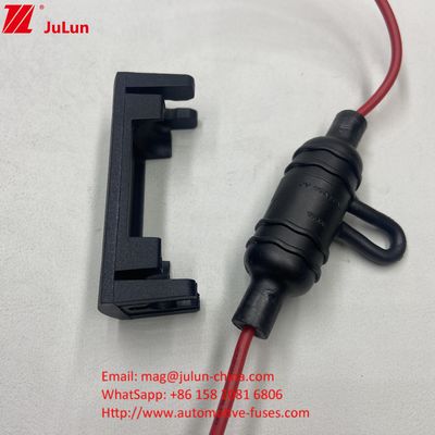UL Kablo Kablosu ile IP68 Su geçirmez Inline Sigorta Sahibi Sigorta Bileşenleri 5*20 6*32mm Cam Keramik Sigortalar için