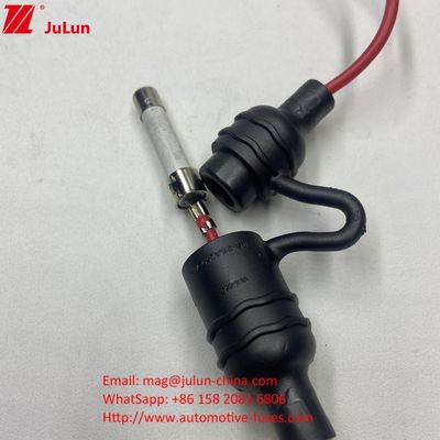 5x20 6x30 Inline Tube Fuse Holder IP67 Dış Işıklandırma Sokak Işık Sahne LED Işık Yol Lambası için Suya Karşı Çıkış Kutusu