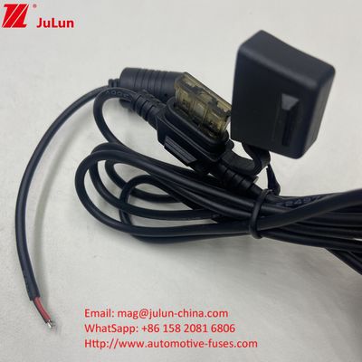 100A 12V 32V MAXI Blade Fuse 6 AWG 8AWG 10AWG 1015 600V Otomobil Maxi Su geçirmez sigorta kapağı Otomobil Inline sigorta tutucusu
