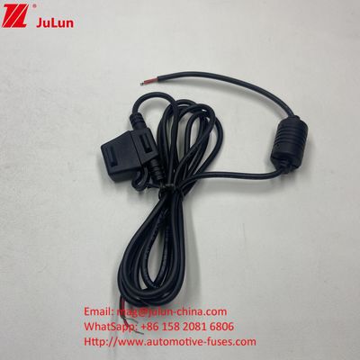 sigorta 50A maxi akım derecelendirme kırmızı 10AWG tel 280mm toplam uzunluğu inline sigorta tutucusu