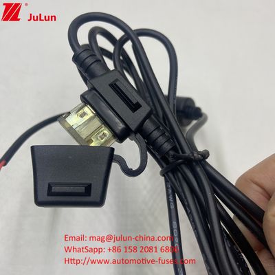 Su geçirmez Inline 60A Maxi Current Rating Blade Fuse Holder