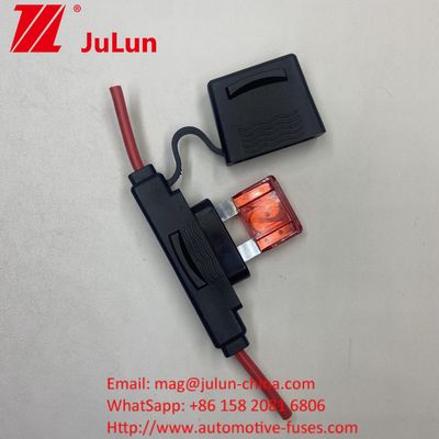 Sigorta tutucular, sigorta blokları ve aksesuarları Su geçirmez Inline Sigorta tutucu Maix Sigorta 10AWG Tel UL1015 Otomotiv Denizcilik için