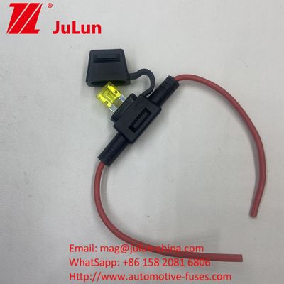Plug-in sigortalar için sigorta tutucu Plastik Su geçirmez Otomobil Inline Sigorta tutucu Paketleme ve Teslimat