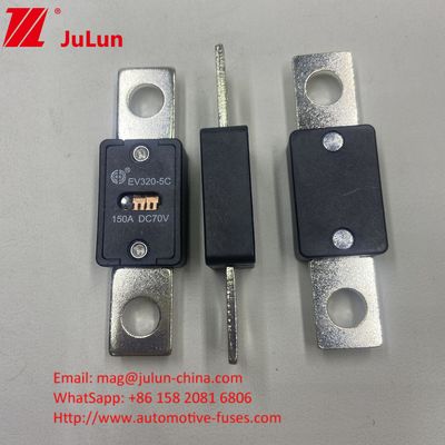 Koruma DC EV HEV Otomobil delik mesafesine elektrikli araç sigortası 51mm EV