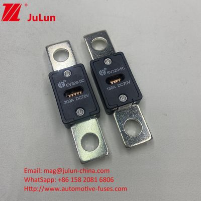 Koruma DC EV HEV Otomobil delik mesafesine elektrikli araç sigortası 51mm EV