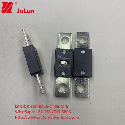 EV320-5C 150A 70VDC SINOFUSE Otomobil Sigortaları Önerilen Sıkı Döner 11-13N·m M8 Sürekli Elektriksel Özelliklere Sahip Kurulum için