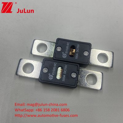 EV320-5C 200A 70VDC EV HEV için SINOFUSE Terminal Tipi Elektrikli Araç Füzesi 70VDC AC Ev Şarj Adaptörü Uyumlu