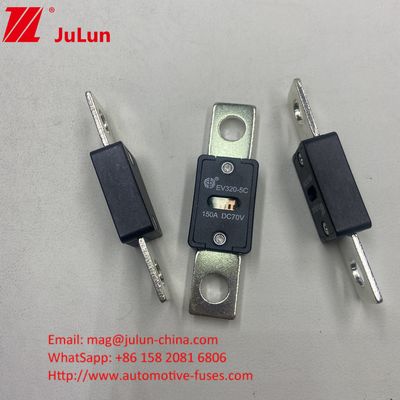 EV320-5C 200A 70VDC EV HEV için SINOFUSE Terminal Tipi Elektrikli Araç Füzesi 70VDC AC Ev Şarj Adaptörü Uyumlu