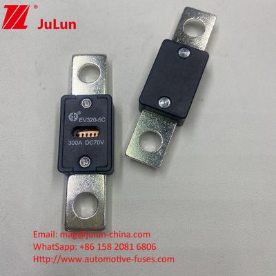 EV320-5X Otomotiv bıçağı sigortaları 70VDC 400A Kırma kapasitesi 6KA