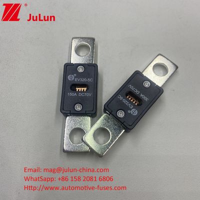 EV320-5C 200A 70VDC Elektrikli Araç Hızlı Şarj Füzesi 68*19*10mm Delik Mesafesi 51mm
