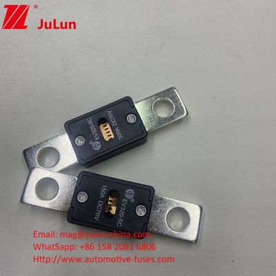 Otomobil Blade Fuses EV320-3X-150A 70VDC Bolt M8 Otomobil Otomobil için Kurulum Modu
