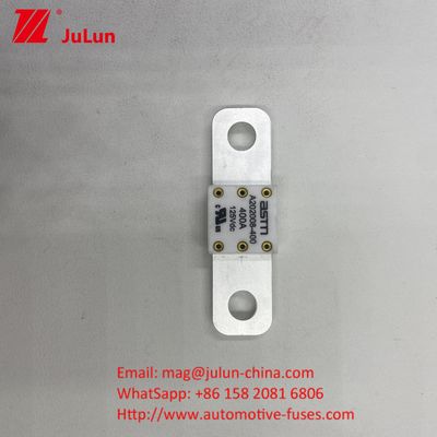 20KA Breaking A202008 ASTM 125V 150A Kapasite Keramik Otomobil Sigortaları Otomobil Sigorta Güvenliği ve Güvenilirliği İçin vida Bolt Montajı