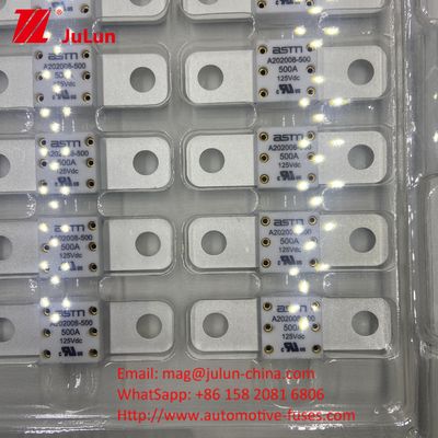 A202008 250A 125VDC Seramik Otomobil Sigortaları Kısa devre koruması Küçük Boyut 70VDC Belirli