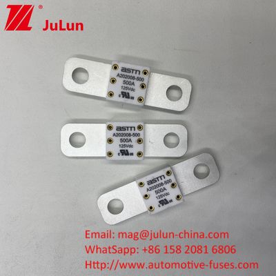 300A 125VDC ASTM M8 Bolt Otomobil Bataryası Sigortaları Ağır Görevli Uygulamalar için Dayanıklı Uzun Sürekli