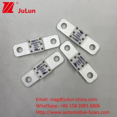 300A 125VDC ASTM M8 Bolt Otomobil Bataryası Sigortaları Ağır Görevli Uygulamalar için Dayanıklı Uzun Sürekli