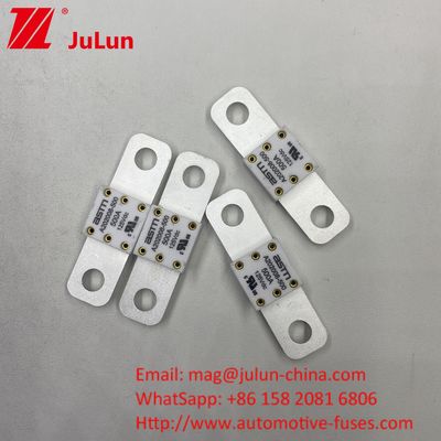 68*17.7*12mm A202008 350A 125VDC EV FUSE Elektrikli Araç Performansı Optimizasyonu İçin 125Vdc'nin Altındaki Yüksek Kırma Kapasitesi