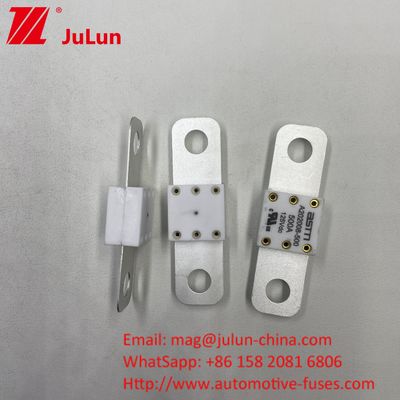 EV HEV elektrikli araç sigortaları için DC sigorta A202008 300A 400A Delik mesafesi 50.8mm