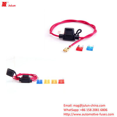 Su geçirmez 2 Amp sigorta tutucusu Genellikle UL/1015/1007/3135 silikon telden yapılır