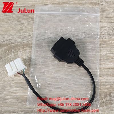 Otomobil Kablolama Bağlantısı Tanısal Dönüştürme Kablosu Tesla Model S/X OBD2 12 Pin