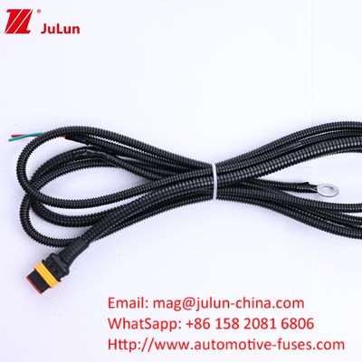 Araba Işığı 3p 4p LED Işık Kablo Harness Araba Buldozer Su geçirmez Kablo Harness