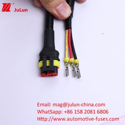 Su geçirmez Araba Işığı LED Işık Kablo Harness Araba Makinesi Ekipmanı Enjeksiyon Kalıplandırma Kablo Harness Yeni Enerji Forklift Mekanik Ekipman Kablo Harness