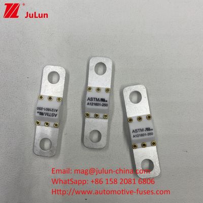 Kısa devre koruması 80A 125VDC Yüksek kırma kapasitesi olan seramik otomobil sigortaları 8KA 6KA 3KA 50A 60A 80A 100A 150A 200A 250A 300A 350A