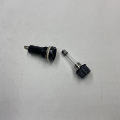6 * 30mm Panel Montajlı Sigorta Sahibi Düğme Tipi Makine için Su geçirmez Tasarım