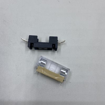 PCB kartı kurulum 6 * 30mm 250VDC Siyah Mavi Şeffaf Altın Araç sigorta tutucusu