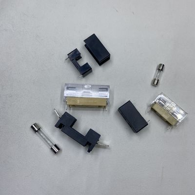 Şeffaf Kapak Cam Sigorta 5X20mm 6x30mm Sigorta Sahibi Devre Koruması için