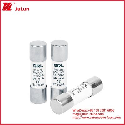 15A 1000VDC Sigorta Bağlantısı Güneş GPV DC Sigorta 10*38mm 32A PV sistemlerinde elektrik koruması için sigorta koruması için