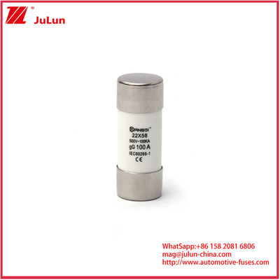 Keramik Otomobil Sigortaları 20A 1000VDC PV SIGORU Çökme 10*38mm 14*51mm 20*65mm Kapasite Değiştirme Yeteneği 1000VDC 10A 15A 25A 30A Ve IEC Güvenlik Standartları
