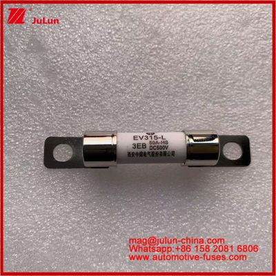 EV315-L 3EB 50A HS 10*38mm Kamyon Ağır Elektrikli Hafif Bolt Kurulum 500VDC JASO D622 Uyumlu Tubular Füzesi