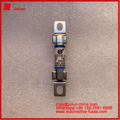 EV Enerji 10*38mm Tüplü Sigorta EV315-M 3E 15A 500VDC Elektrikli Araçlar İçin Bolt Kurulumu JASO D622 Standartlarına Uygun