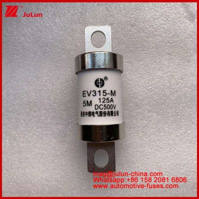 EV315-M 5M 125A HS 500VDC Kamyon Ağır Tüpürlü Elektrikli Araç Füzon Sürekli Bakır Kullanım Kategorisi EV