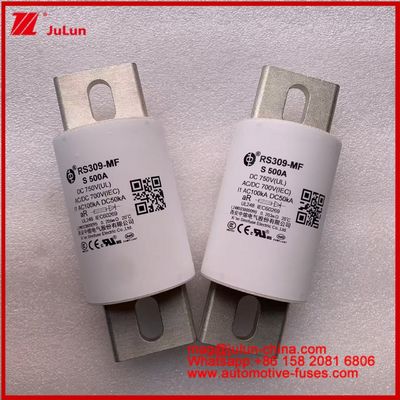 Elektrikli Araç 500A 750VDC Sürüş Gücü 800A RS309-MF S Yol Tubular Keramik Enerji Depolama ve Güç Sistemleri Şarj Aygıtları Otomotiv Aygıtları ve Ekipmanları 50KA