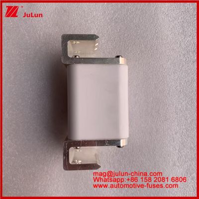 RSZ307-01 EVLH 500A 750VDC FUSE 50KA Kare Seramik Otomobil Şarj cihazları Elektrikli Araç Aygıtları ve Ekipmanları Küçük Boyut Düşük Erime I2t Değeri Yüksek Kırma Kapasitesi Enerji