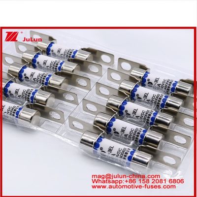 EV322-3EL 16A 700VDC Sigorta Tubular Keramik Küçük Boyutlu Yüksek Kırma Elektrikli Araç çekiş sistemi Güç dönüşümü Enerji depolama Bordo şarj cihazı