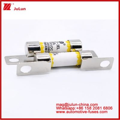 EV322 3EL 20A Tubular Keramik Sigorta DC700V EV HEV Stud Mount için