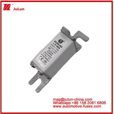 RS306-000-L-160A kare seramik sigorta EV veya HEV Stud-montajı AC800V 100KA DC750V 50KA