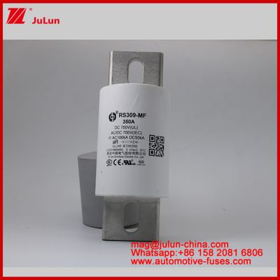 RS309-MF 350A Otomobil Bolt Stud-Mount Seramik Tubular FUSE DC700AV DC Özellikle EV / HEV Koruması için tasarlanmıştır