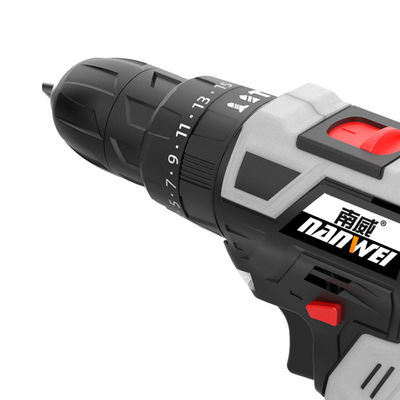 Lityum Pil Kablosuz matkap Güçli aletler Elde tutulan Güç Çarpma Matkapları Tek Ağırlık 3kg Maksimum Hız 1350RPM/MIN