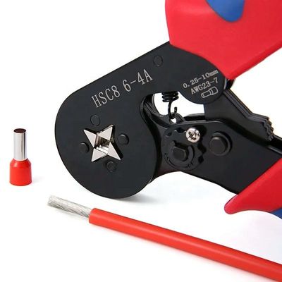 Konforlu çok yönlü Mini Kablo Ferrule Tubular Terminal Crimping Plier Kit 1200pcs Ev Elektrikli İzole