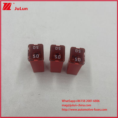 PC Kapak Küçük Kullanımlı JCASE Kartüs Kadın 32V Otomobil Blade Fuses 0495050.ZXA PEC 34240011 SBF JT-50A