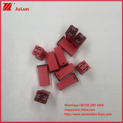 60A Otomatik Yeniden Başlatma 20A 40A Çeşit 30A 40A 50A Ford Chevy GM Mini Otomotiv Düşük Profil 58VDC Araba Sigortaları PEC 34220011 SBF LPJ-20A 32V
