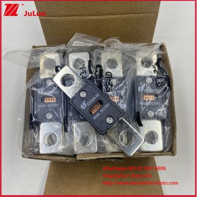 100A DC70V Son Teknoloji Elektrikli Araç Sigortası EV320-5C 5X 150A 300A DC70V Seramik Gövde Malzemesi ve 6KA Maksimum Kesme Akımı ile Hızlı Şarj