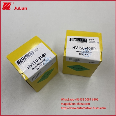 HV150 40A 25A DC500V Bolt Sigorta İşleme Özellik Karton kutu paketinde