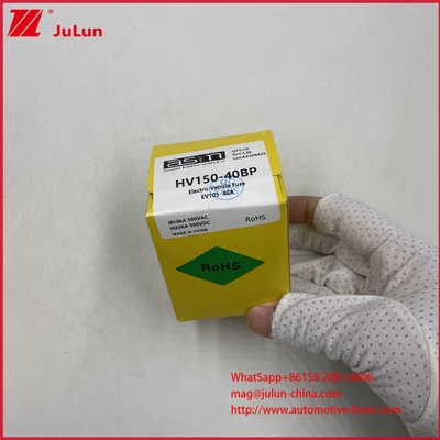 JASO D622 2006 Yürütme Standartı DC500V Voltaj Elektrikli Araç Seramik Tubular HV150 50BP Küçük Boyutlu Araçlar İçin Sigorta