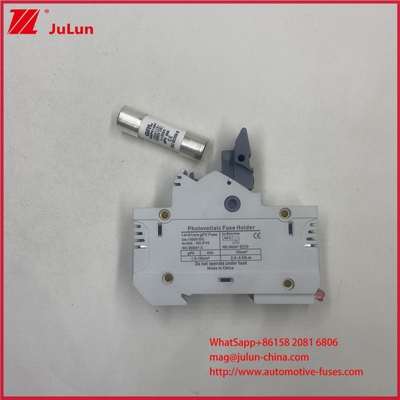 14*51mm gPV 1000VDC 50A FUSE Dayanıklı PV Fotovoltaik Sigorta Sahipleri Güneş Uygulamaları ve Panelleri İçin Bağlantıları Kapatıcılar