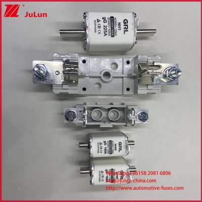 Hızlı Atımlı AR Tipi HRC Sigorta Bağlantısı AC500V 120KA Seramik Sigortalı Bıçak Sigorta NT00C/NT000 CE Sertifikalı 160A Yüksek/Düşük Kesme