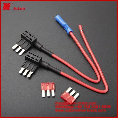 Micor 3 10A 15A 20A Su geçirmez 10A 12V Micro2 Mini Küçük Otomatik Sigorta Sahibi Ekle Bir Devre TAP Adaptörü Blade Küçük Sigortalar için Araba Sigorta Sahibi